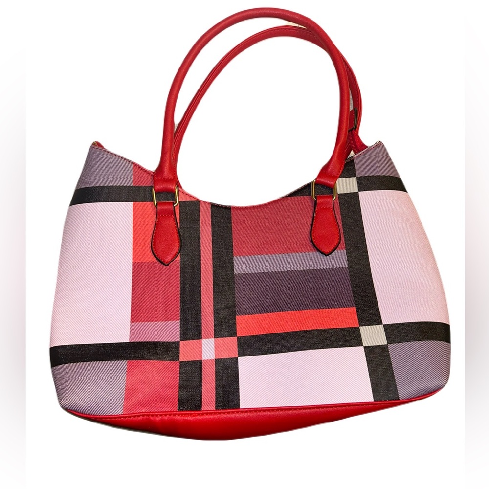 NWOT Red/Pink Shoulder Bag Purse